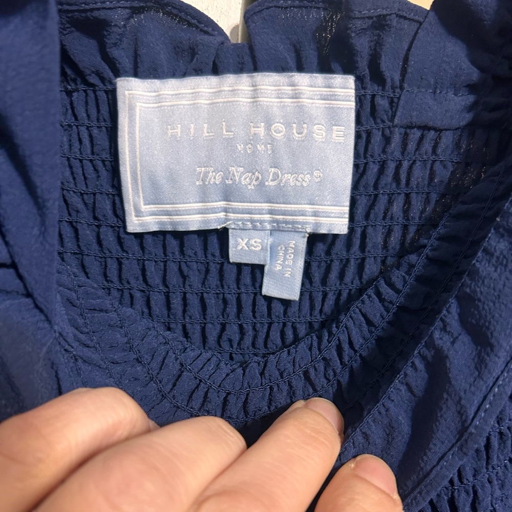 Hill House Home Elizabeth Nap Dress Navy XS - Picture 4 of 5